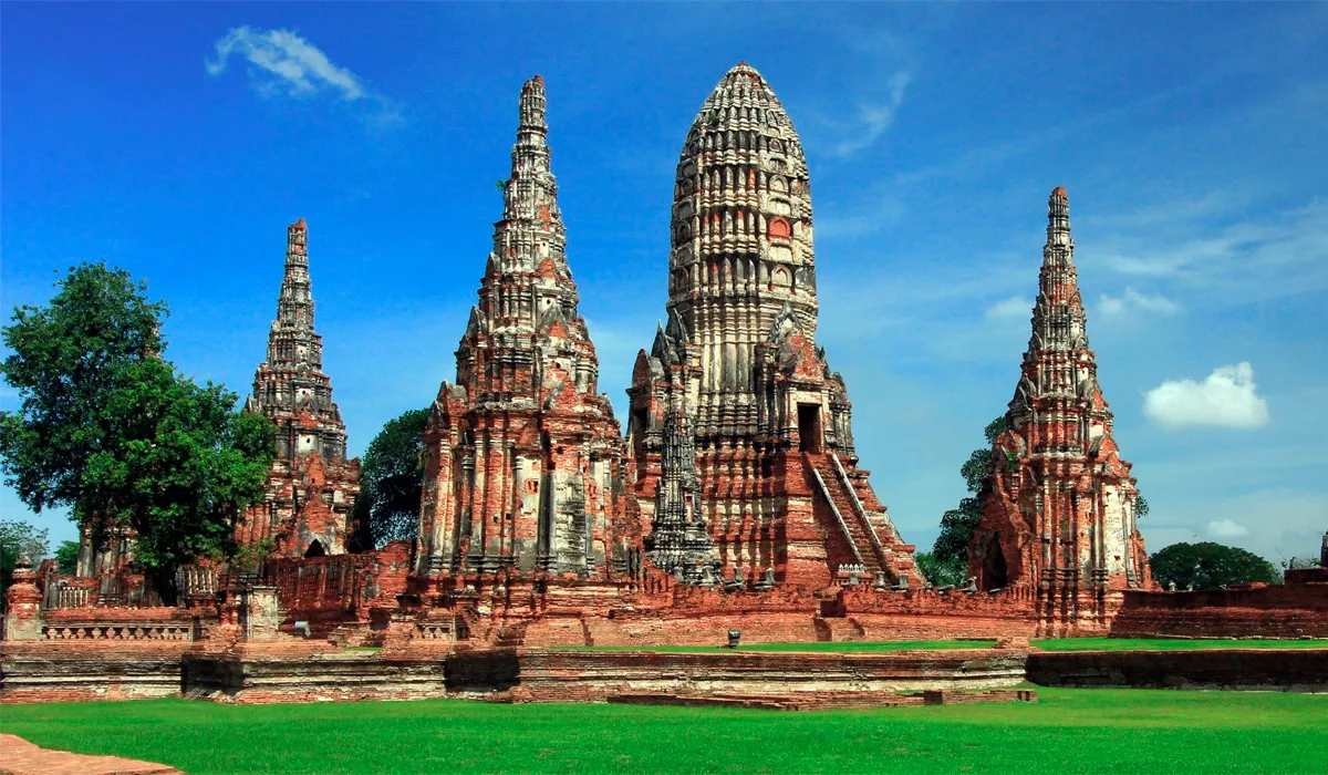Храмы в городе Аюттайя, Таиланд